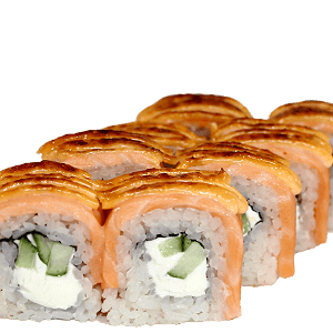 Ролл Филадельфия запеченная спайси