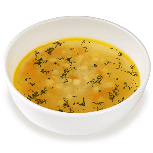 Куриный бульон с рисом