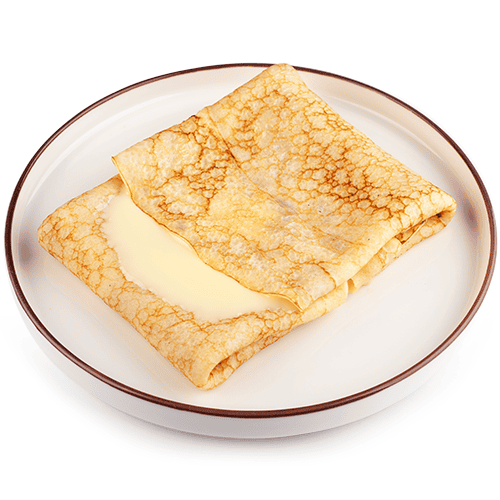 Блин со сгущенкой